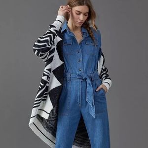 Pilcro Classic Denim Jumpsuit - Size M